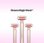 Red Light Therapy Wand device for smoothing facial texture and lifting skin