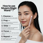 Step-by-step Red Light Therapy Wand facial application for best results