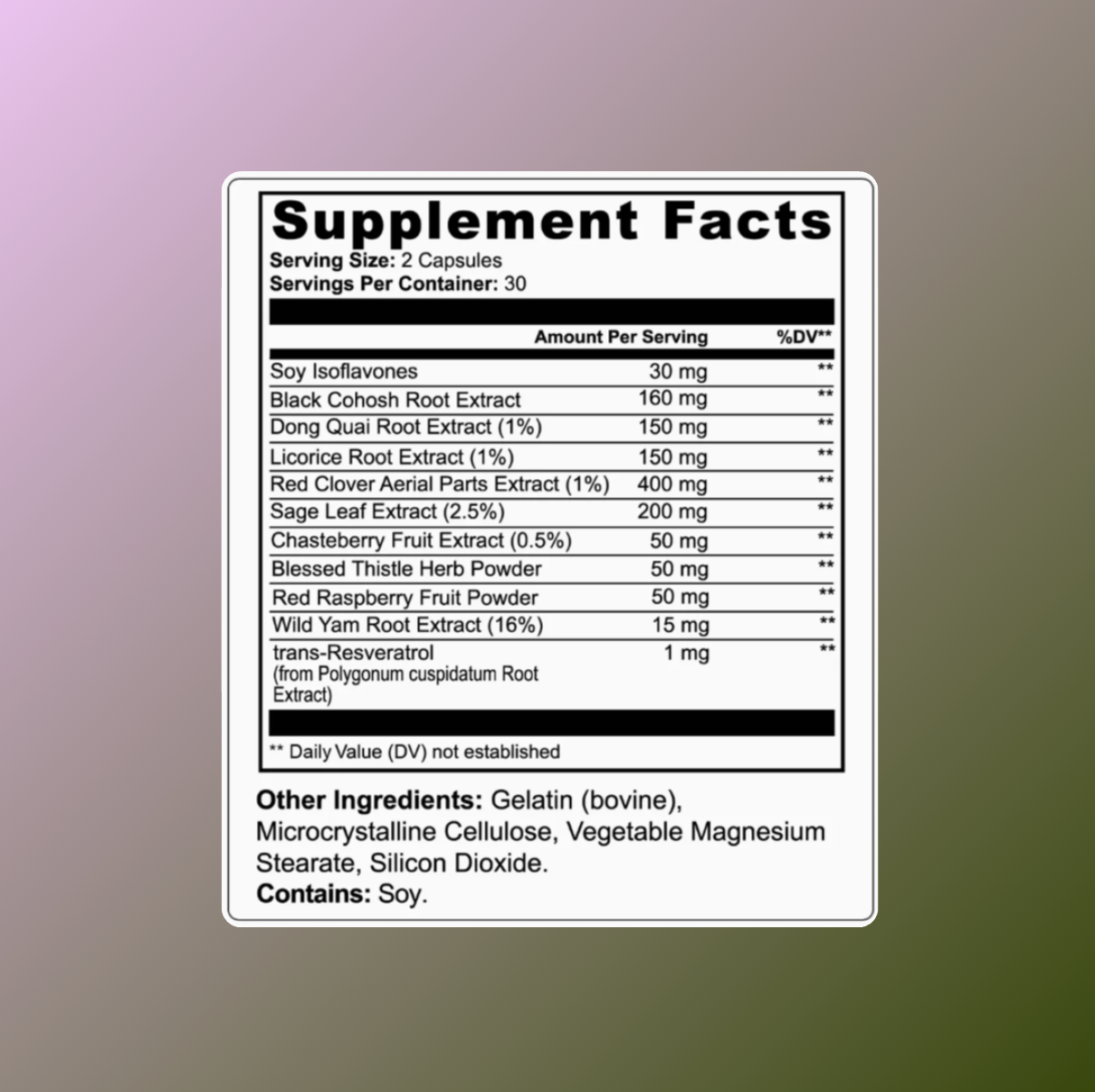 Musera Natural Hormone Balance Supplement ®